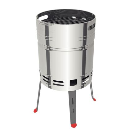 Kit Churrasco Tramontina Churrasqueira TCP 400 com Tampa e Pedra para Pizza - Edição Especial